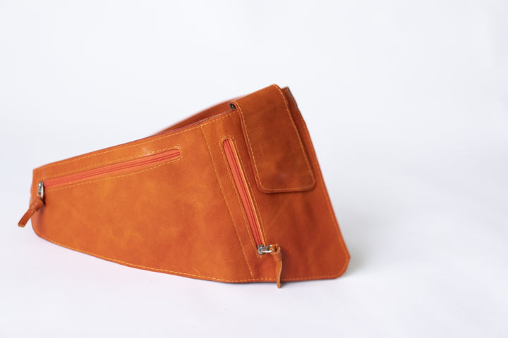 The Flex|Bag <br> THE Anti-theft MINIMALIST TRAVEL BAG<br> Genuine leather